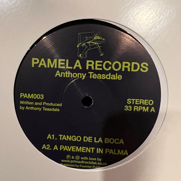 Anthony Teasdale - Tango De La Boca | Pamela Records (PAM003)