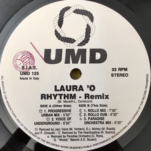 Laura O - Rhythm (Remix) | Underground Music Department (UMD) (UMD 125)