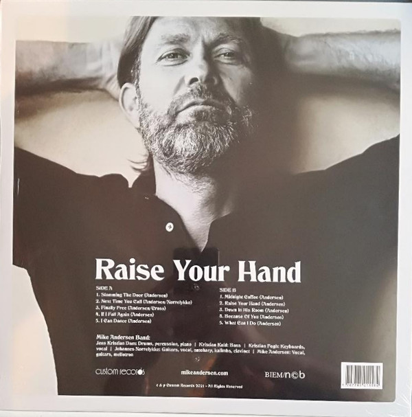 Mike Andersen - Raise Your Hand | Custom Records (CRLP009)