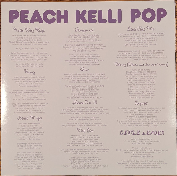 Peach Kelli Pop - Gentle Leader | Mint Records (MRL179) - 4