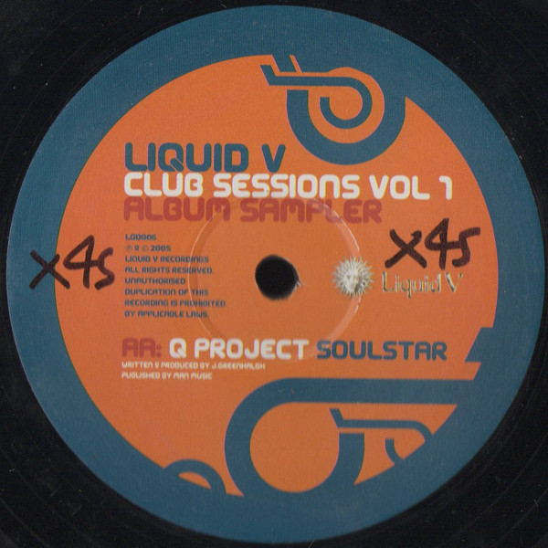 Artificial Intelligence / Q Project - Liquid V Club Sessions Vol 1 (Album Sampler) | Liquid V (LQD006) - 3