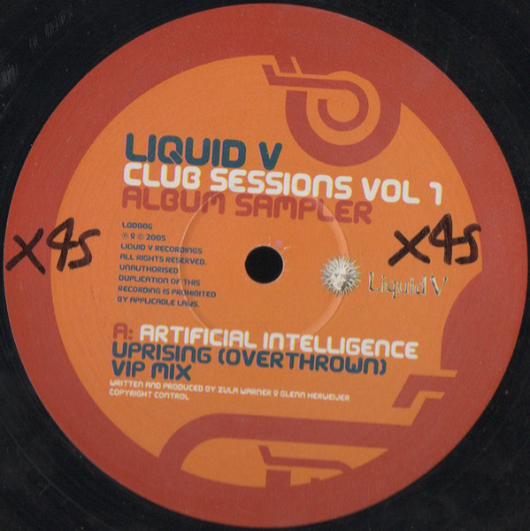 Artificial Intelligence / Q Project - Liquid V Club Sessions Vol 1 (Album Sampler) | Liquid V (LQD006) - 2