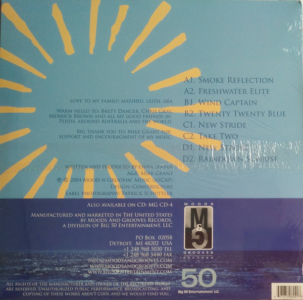 Ewan Jansen - Blueline Summer | Moods & Grooves (MGLP-4) - 2