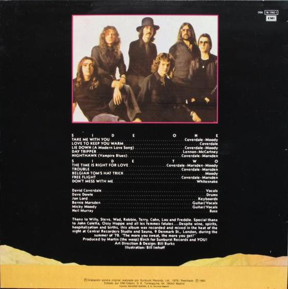 Whitesnake - Trouble | EMI (056 1617401) - 2