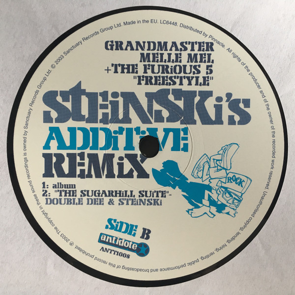 Grandmaster Melle Mel & The Furious Five - Freestyle (Steinski's Additive Remix) | Antidote (ANTT 1008) - 4
