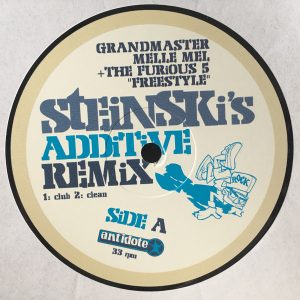 Grandmaster Melle Mel & The Furious Five - Freestyle (Steinski's Additive Remix) | Antidote (ANTT 1008) - 3