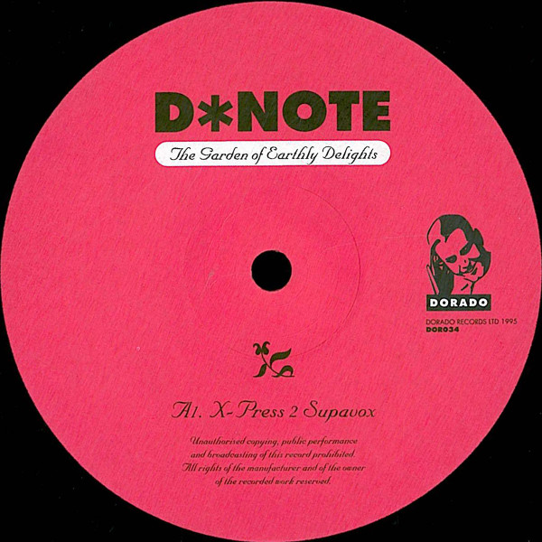 D*Note - The Garden Of Earthly Delights | Dorado (DOR034) - 3