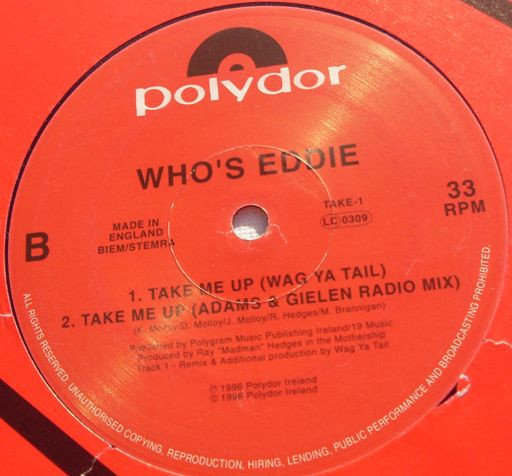 Who's Eddie - Take Me Up | Polydor (TAKE-1) - 2 Who's Eddie - Take Me Up | Polydor (TAKE-1) - 2