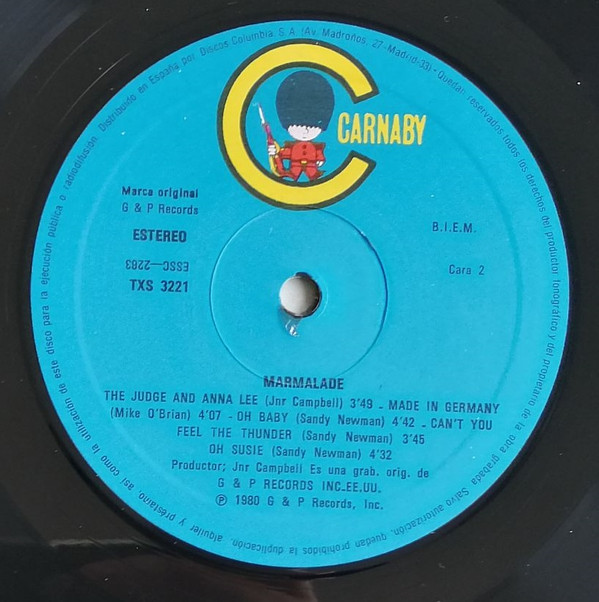 Marmalade - Marmalade  | Carnaby (TXS 3221) - 3