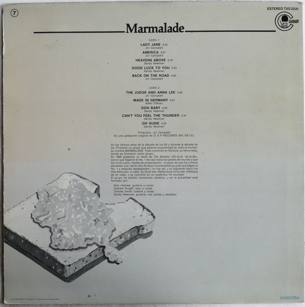 Marmalade - Marmalade  | Carnaby (TXS 3221) - 2