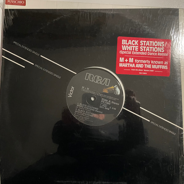 M + M - Black Stations / White Stations | RCA Victor (PW-13802) - main M + M - Black Stations / White Stations | RCA Victor (PW-13802) - main