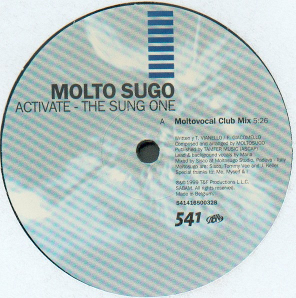 Molto Sugo - Activate - The Sung One | 541 (541416500328)