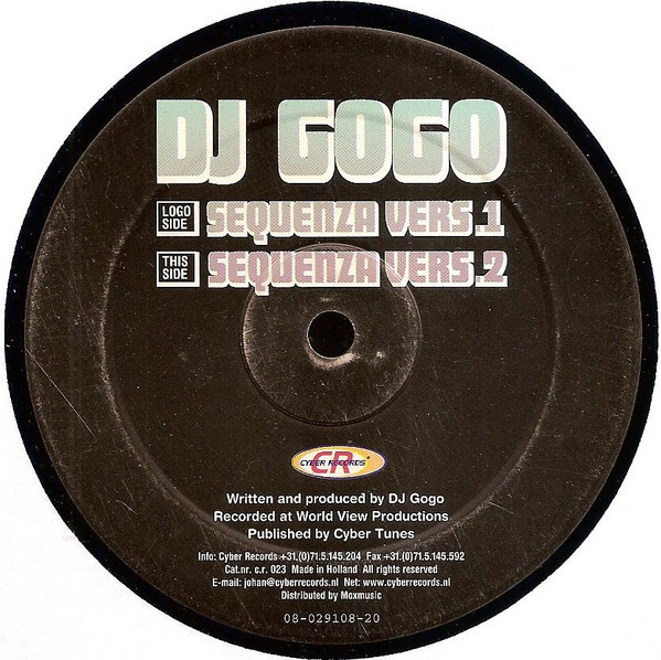 DJ Gogo - Sequenza | Cyber Records (c.r. 023)