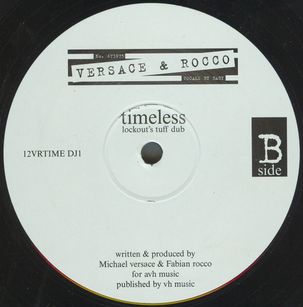 Michael Versace & Fabian Rocco - Timeless | Not On Label (12VRTIME DJ1) - 2