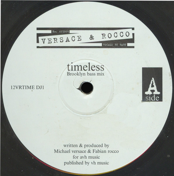 Michael Versace & Fabian Rocco - Timeless | Not On Label (12VRTIME DJ1) - main