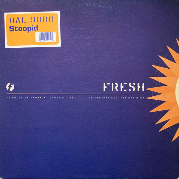 Hal 9000 - Stoopid | Fresh (FRSHT39) - main