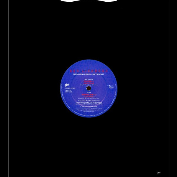 Ben Liebrand - Puls(t)ar / Spanish Jam | Epic (XPR 1525) - 4