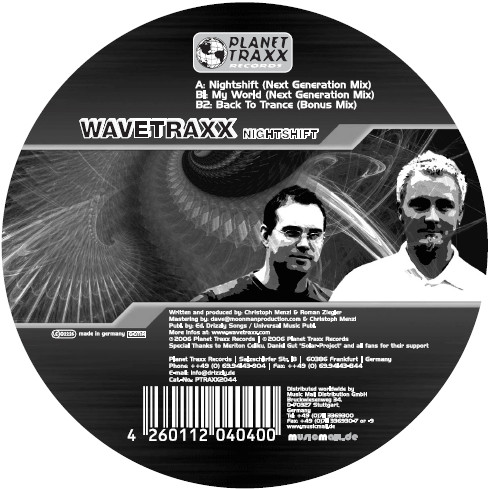Wavetraxx - Nightshift | Planet Traxx (PTRAXX2044) - 2