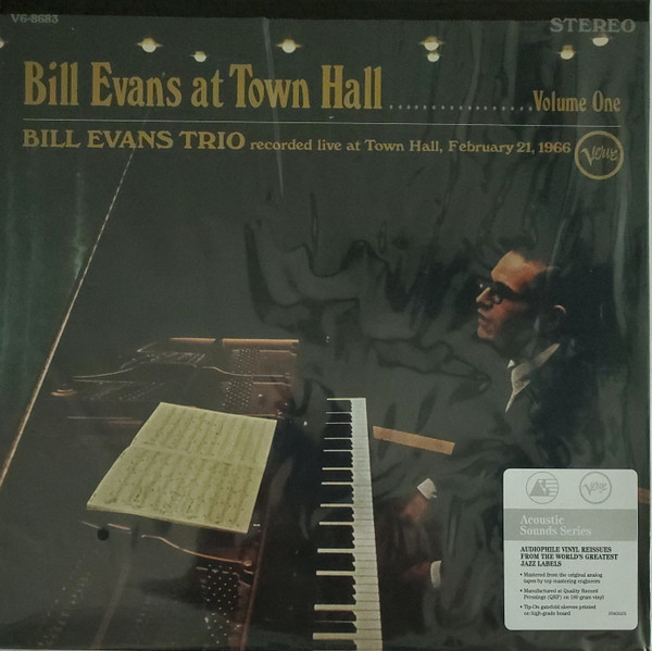 The Bill Evans Trio - Bill Evans At Town Hall (Volume One) | Verve Records (B0033781-01) - 2