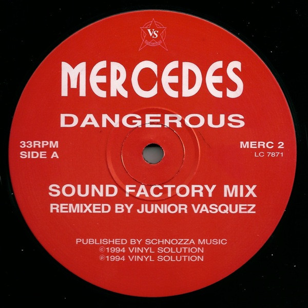 Mercedes - Dangerous | Vinyl Solution (MERC 2) - 3