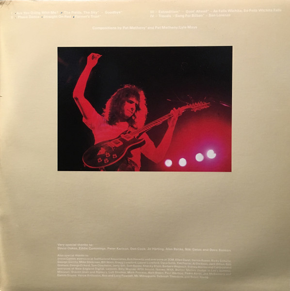 Pat Metheny Group - Travels | ECM Records (23791-1 J) - 2