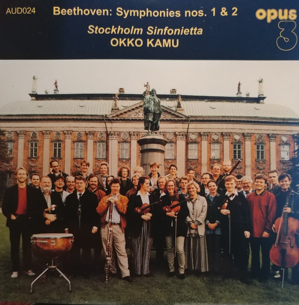 Ludwig van Beethoven , Stockholm Sinfonietta , Okko Kamu - Beethoven: Symphonies Nos. 1 & 2 | Opus 3 (AUD024) Ludwig van Beethoven , Stockholm Sinfonietta , Okko Kamu - Beethoven: Symphonies Nos. 1 & 2 | Opus 3 (AUD024)