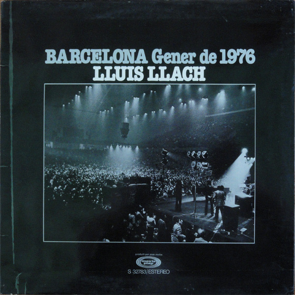 Lluis Llach - Barcelona Gener De 1976 | Movieplay (S 32783)