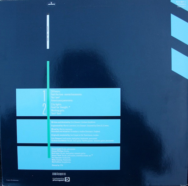 10cc - Windows In The Jungle | Mercury (814 007-1) - 2