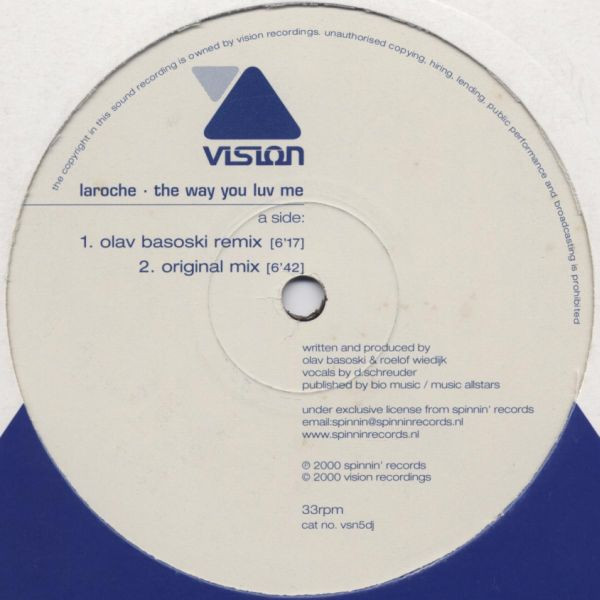 Laroche - The Way You Luv Me | Vision (VSN  5DJ) - main