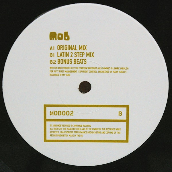 Stanton Warriors - Da Virus | Mob Records (MOB 002) - 3