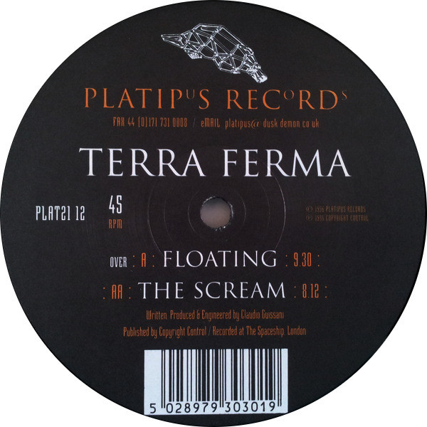 Terra Ferma - Floating / The Scream | Platipus (PLAT21 12) - main