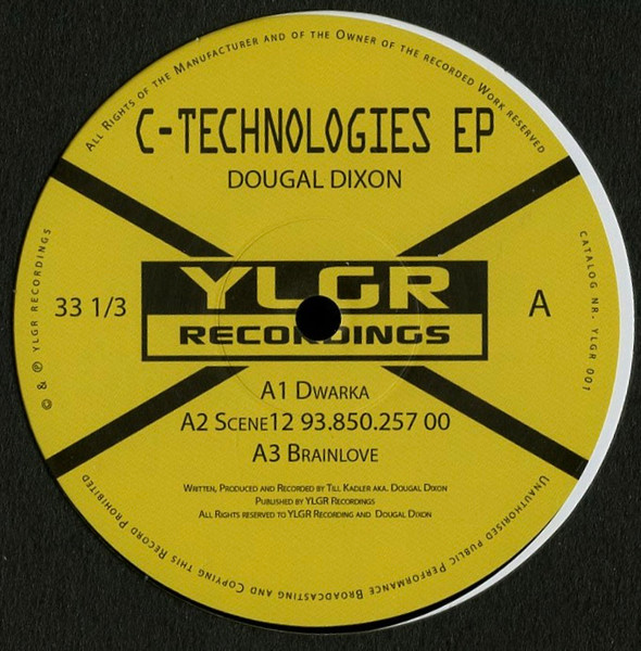 Dougal Dixon - C-Technologies EP | YLGR (YLGR001) - main