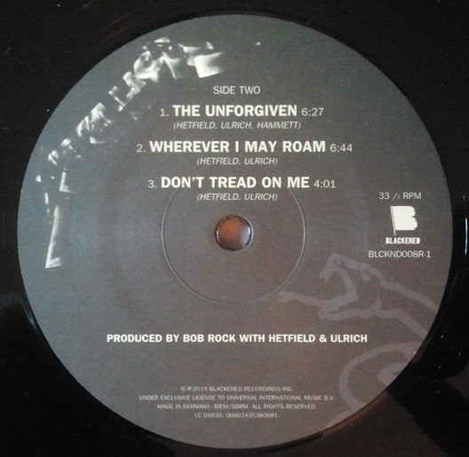 Metallica - Metallica | Blackened (BLCKND008R-1) - 4