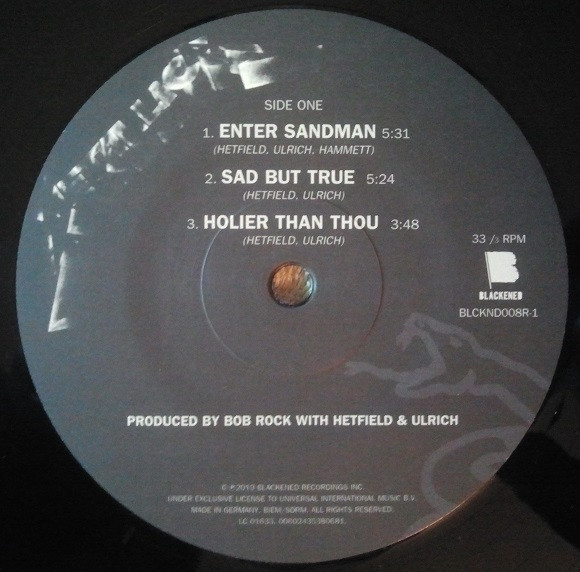 Metallica - Metallica | Blackened (BLCKND008R-1) - 3