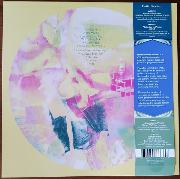 Alabaster DePlume - To Cy & Lee: Instrumentals Vol. 1 | International Anthem Recording Company (IARC0030) - 2