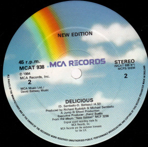 New Edition - Mr. Telephone Man | MCA Records (MCAT 938) - 3