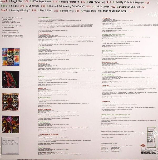 A Tribe Called Quest - The Anthology | Jive (01241-41679-1) - 3