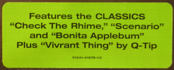A Tribe Called Quest - The Anthology | Jive (01241-41679-1) - 4