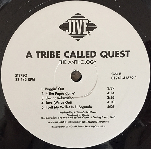 A Tribe Called Quest - The Anthology | Jive (01241-41679-1) - 6