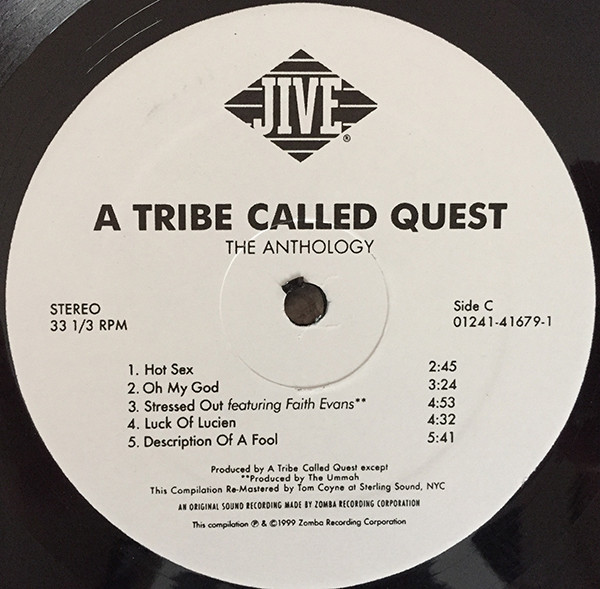 A Tribe Called Quest - The Anthology | Jive (01241-41679-1) - 7