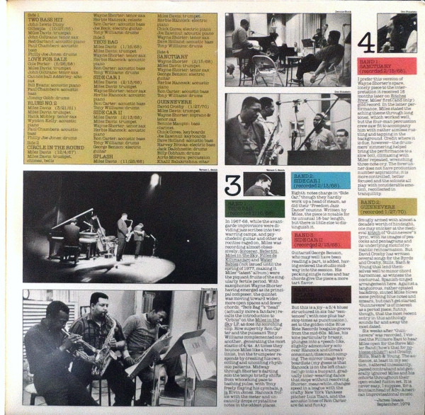 Miles Davis - Circle In The Round | CBS (CBS 88471) - 3