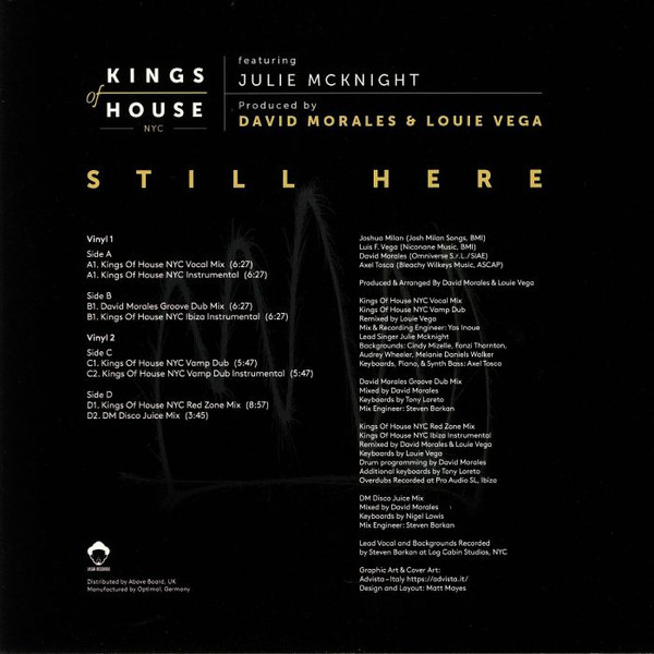 Kings Of House NYC Featuring Julie McKnight - Still Here | Vega Records (VRRSD2019PT2) - 2 Kings Of House NYC Featuring Julie McKnight - Still Here | Vega Records (VRRSD2019PT2) - 2