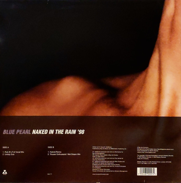 Blue Pearl - Naked In The Rain '98 | Malarky Records (MLK T7) - 2