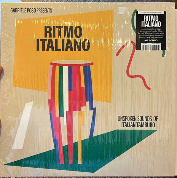 Gabriele Poso - Ritmo Italiano 'Unspoken Sounds Of Italian Tamburo' | Mr Bongo (MRBLP317) Gabriele Poso - Ritmo Italiano 'Unspoken Sounds Of Italian Tamburo' | Mr Bongo (MRBLP317)