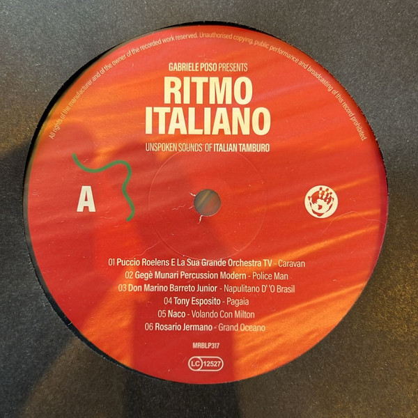 Gabriele Poso - Ritmo Italiano 'Unspoken Sounds Of Italian Tamburo' | Mr Bongo (MRBLP317) - 3