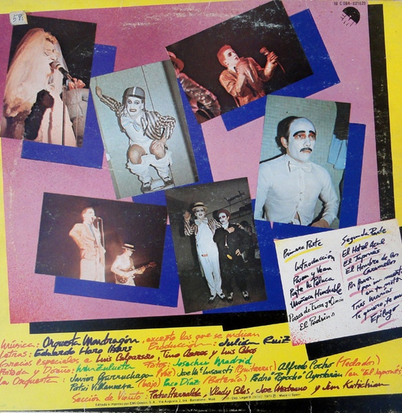 Orquesta Mondragón - Muñeca Hinchable | EMI (10C 064-021.629) - 2