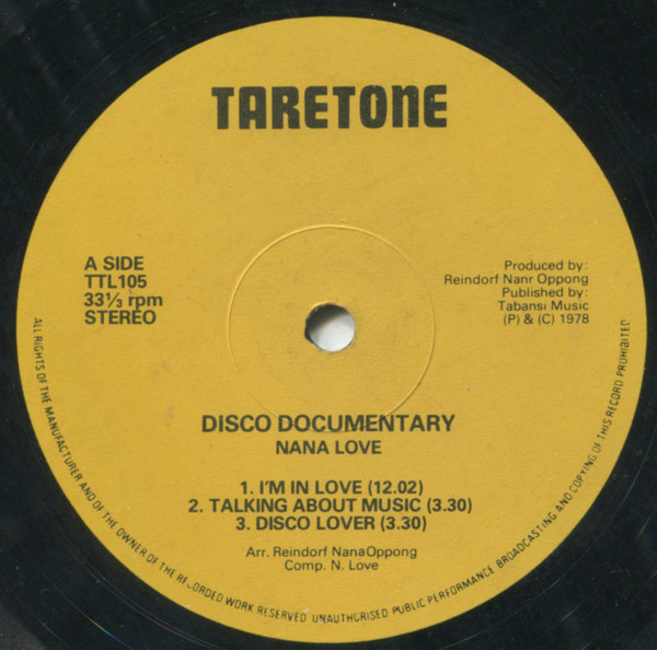 Nana Love - Disco Documentary - Full Of Funk | Taretone (TTL 105) - 3