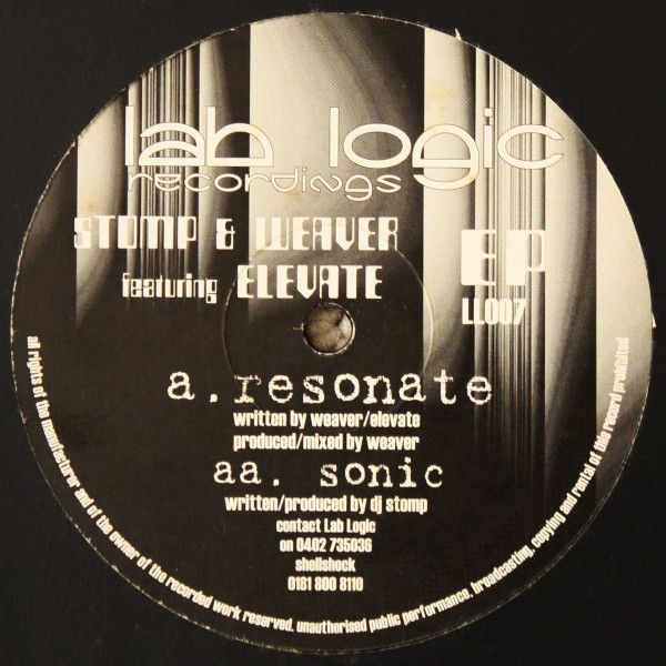Stomp & Weaver - Resonate / Sonic | Lab Logic (LL007) - main