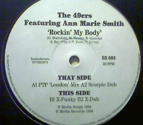 49ers - Rockin' My Body | Scorpio Scorpio Records (SS 003)