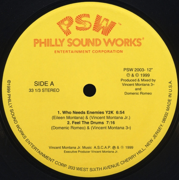Vincent Montana 3rd And Domenic Romeo - Who Needs Enemies Y2K | Philly Sound Works (PSW 2003)